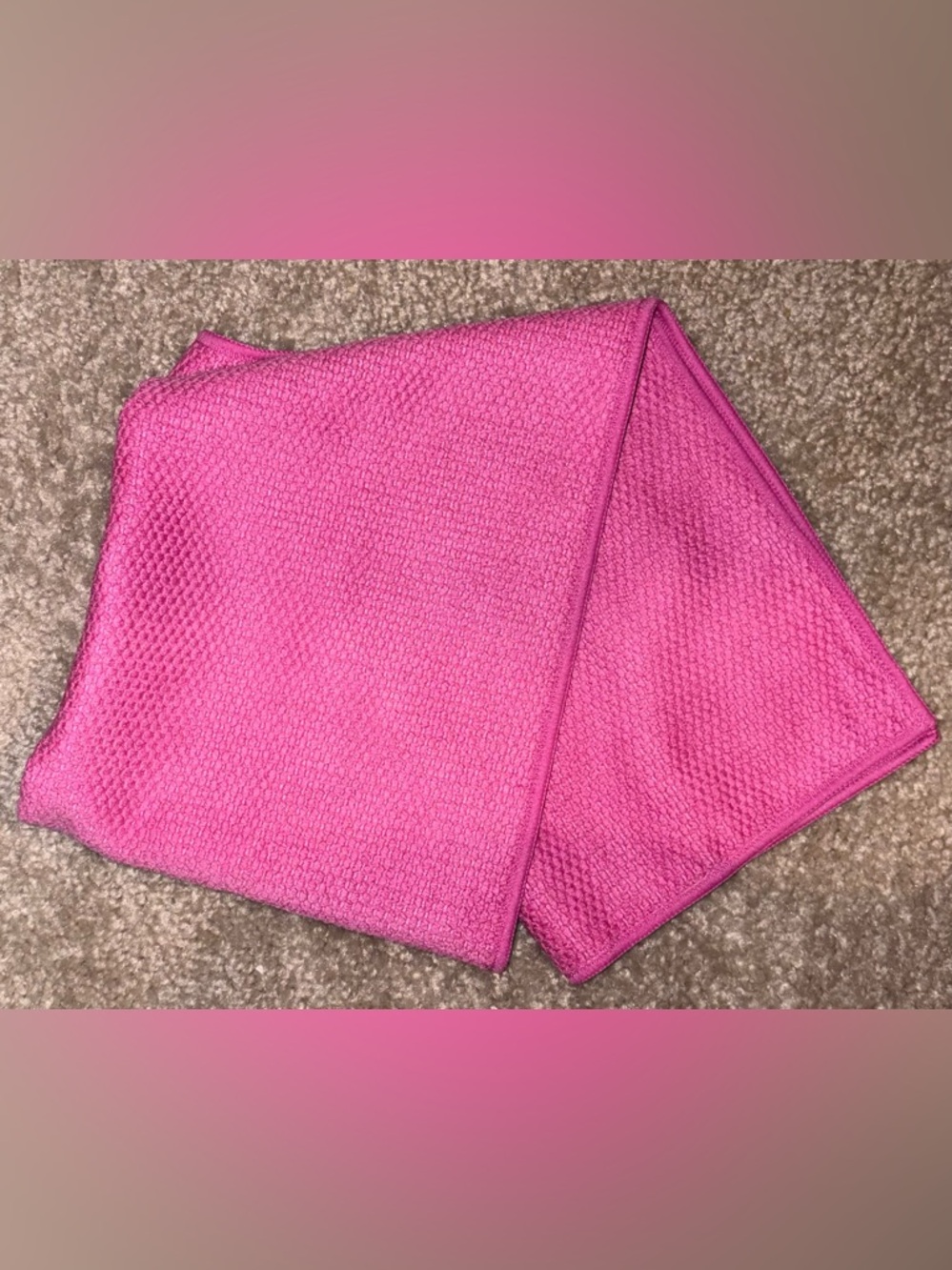 Norwex Pink Kitchen Towel - NEW